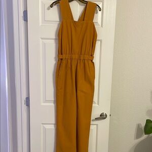 Everlane Mustard Yellow Jumpsuit - NEW without tags